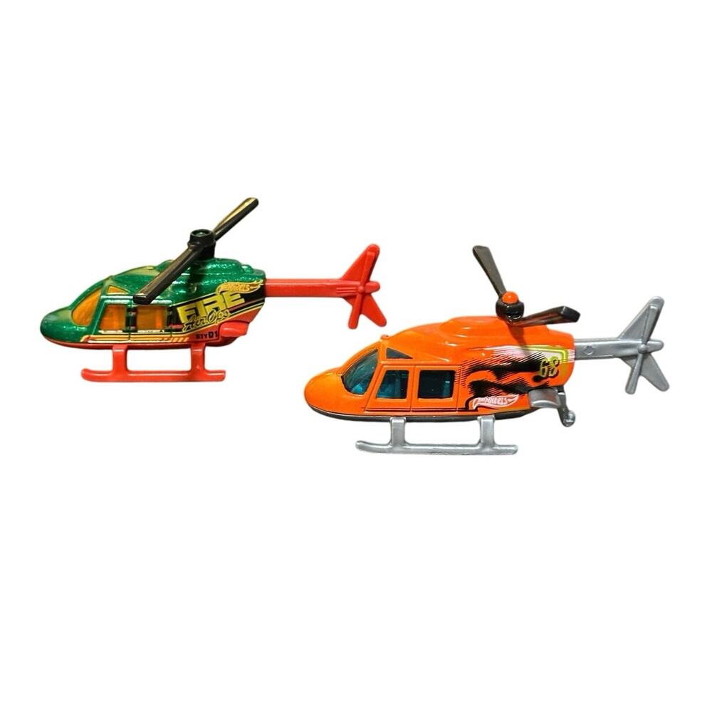 Hot Wheels Helicopter Bundle